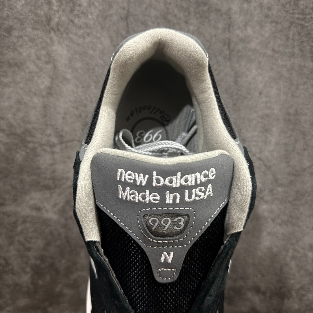 New Balance 993 ‘MiUSA Black White’ Men Sneakers