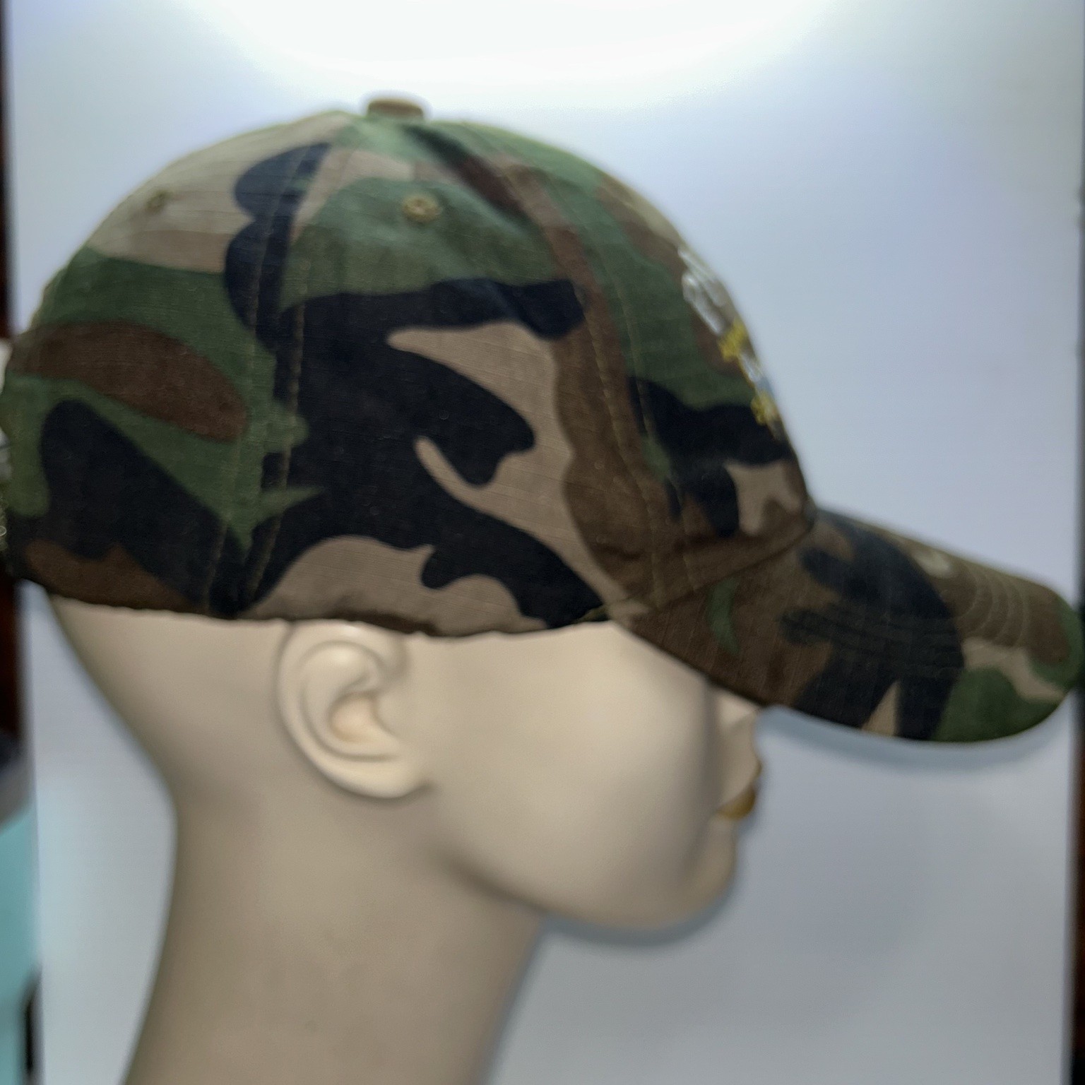 Panama Camo Map Souvenir Baseball Cap Hat Mens Adjustable Hook Loop
