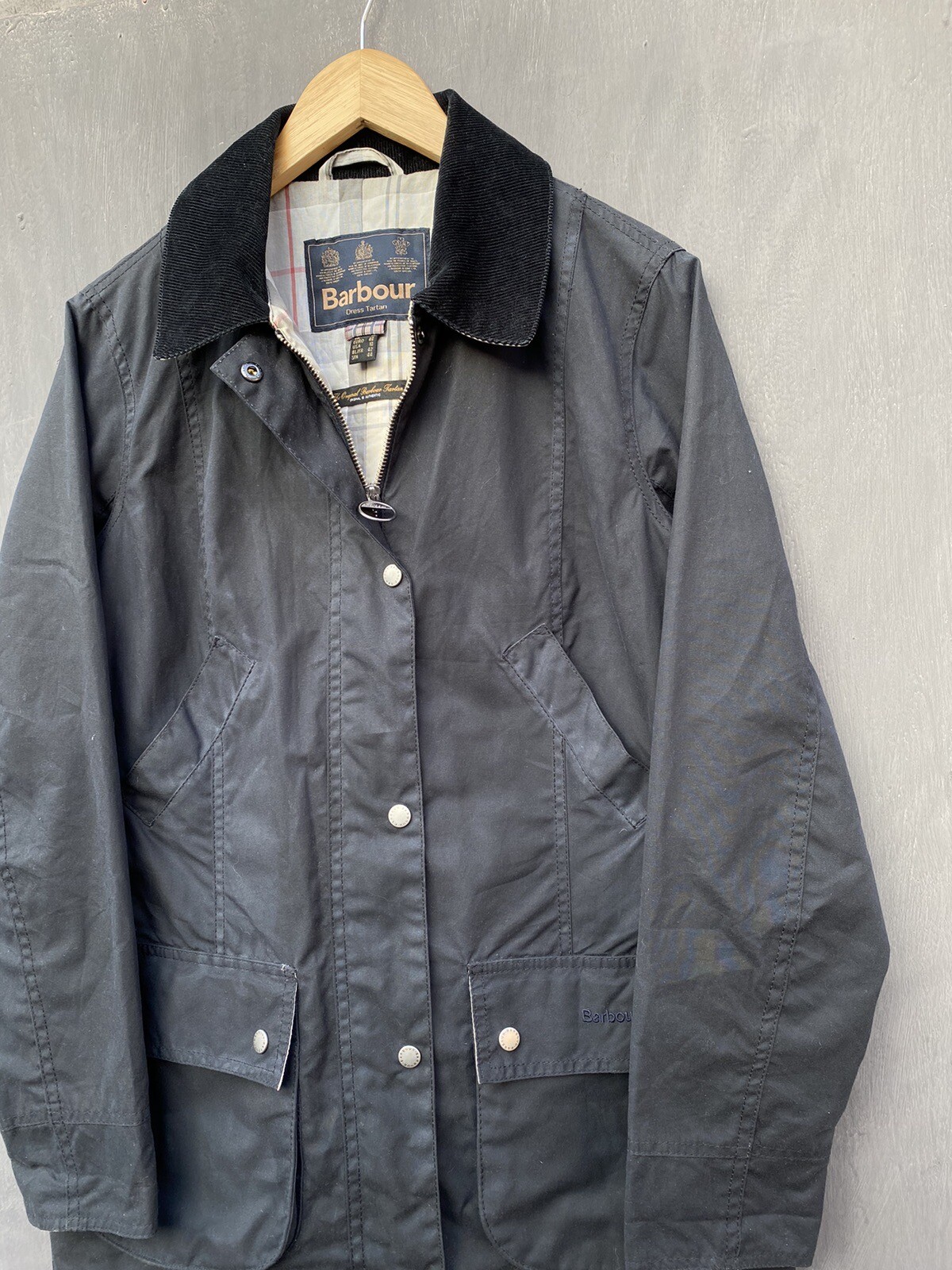 Barbour Iona Wax Jacket Size Uk14