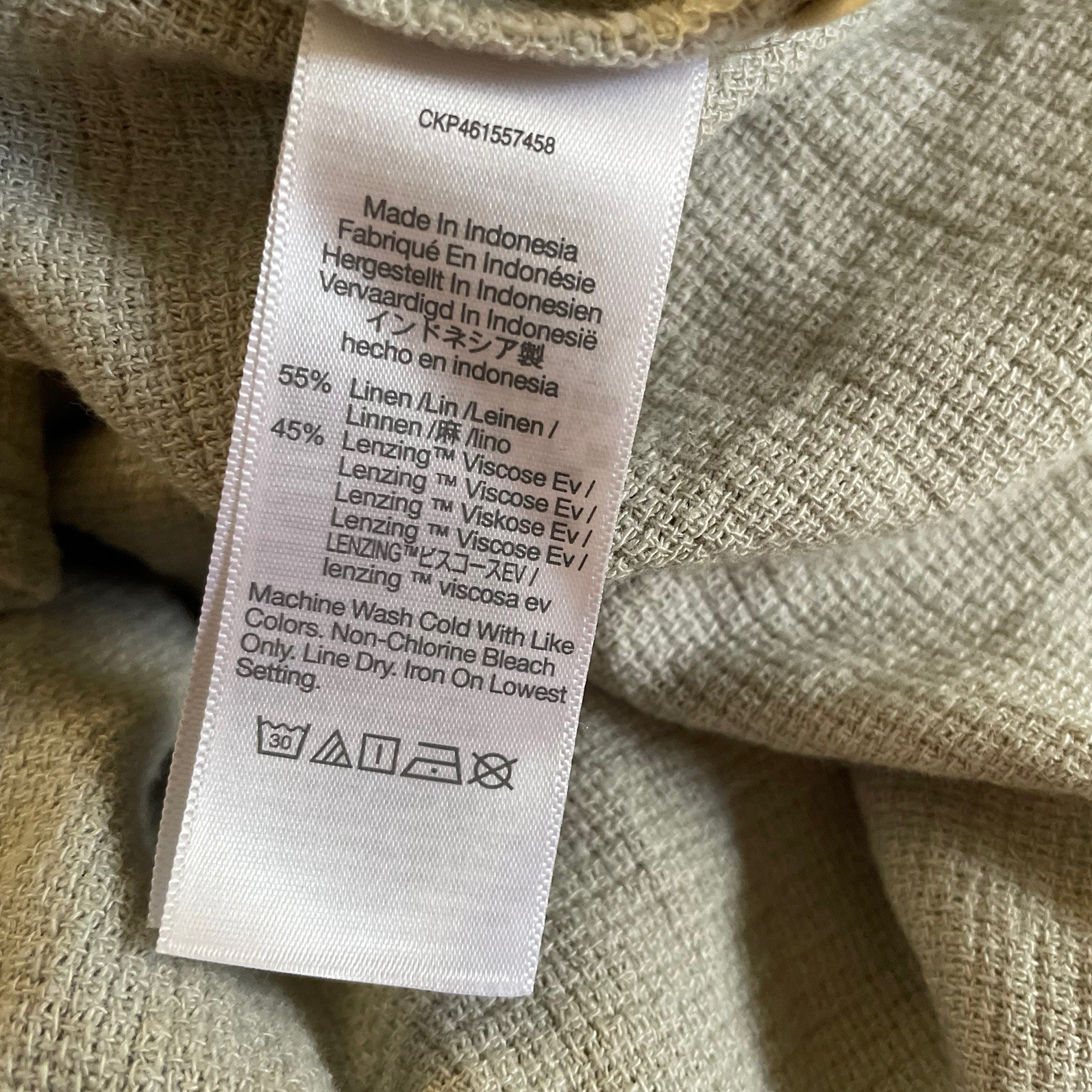 Madewell Breezewoven Beachside Shirttail Top in Sage S