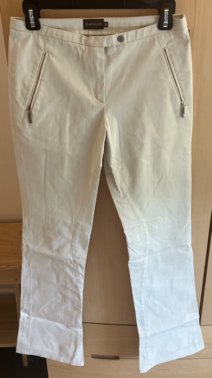 Moncler Zip Pocket Pants, Size 40