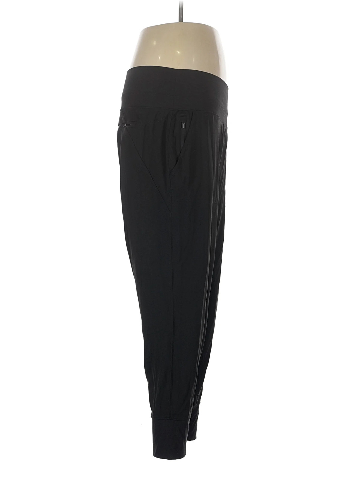 Athleta Women Black Active Pants L