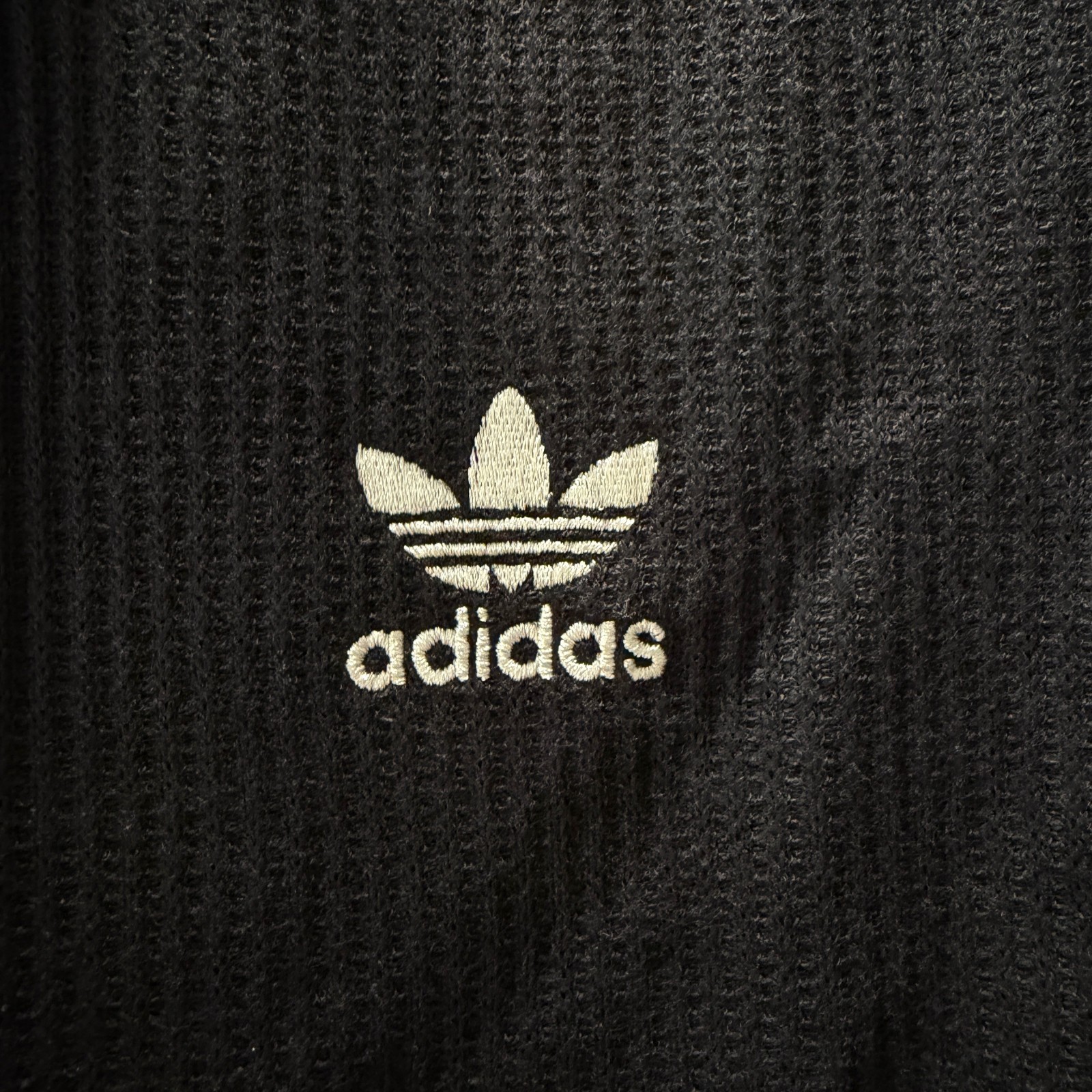 Adidas Waffle Classic Track Top Black KQ6863