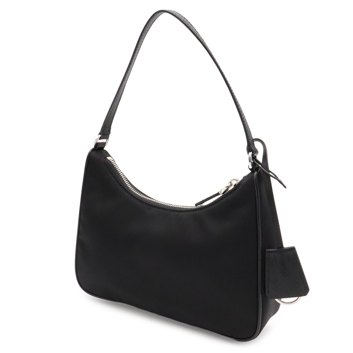PRADA Re Edition 2005 Re Nylon Mini Shoulder Bag Black 1NE204 Authent