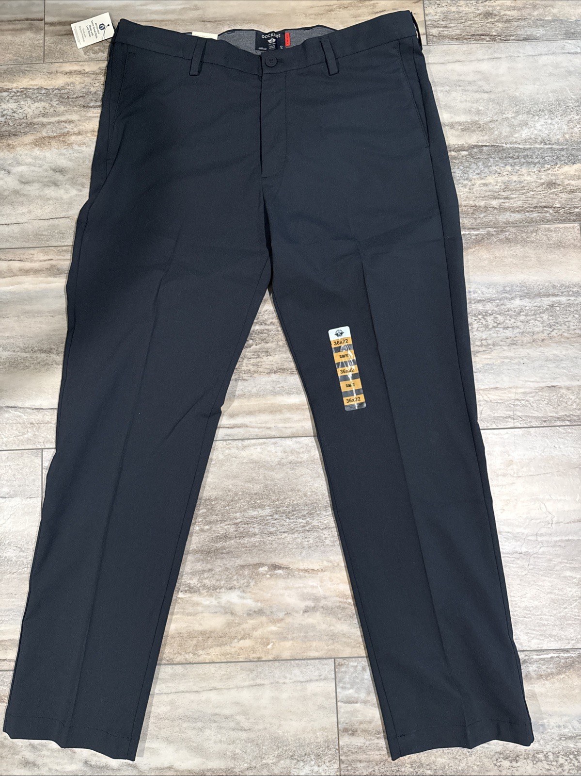 Dockers Slacks Men’s Signature Go Khaki Slim Fit Performance Stretch 36×32 NEW