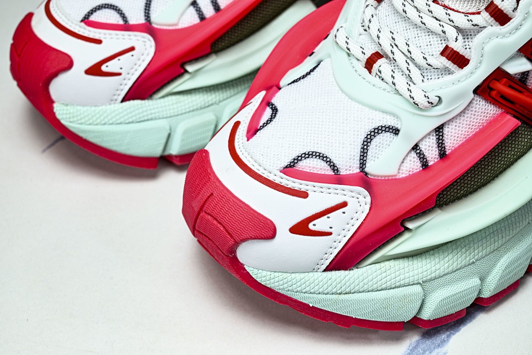JP9273 ad**as Adistar Jellyfish Pharrell Williams Red/Mint Green Shoes Size 4-13