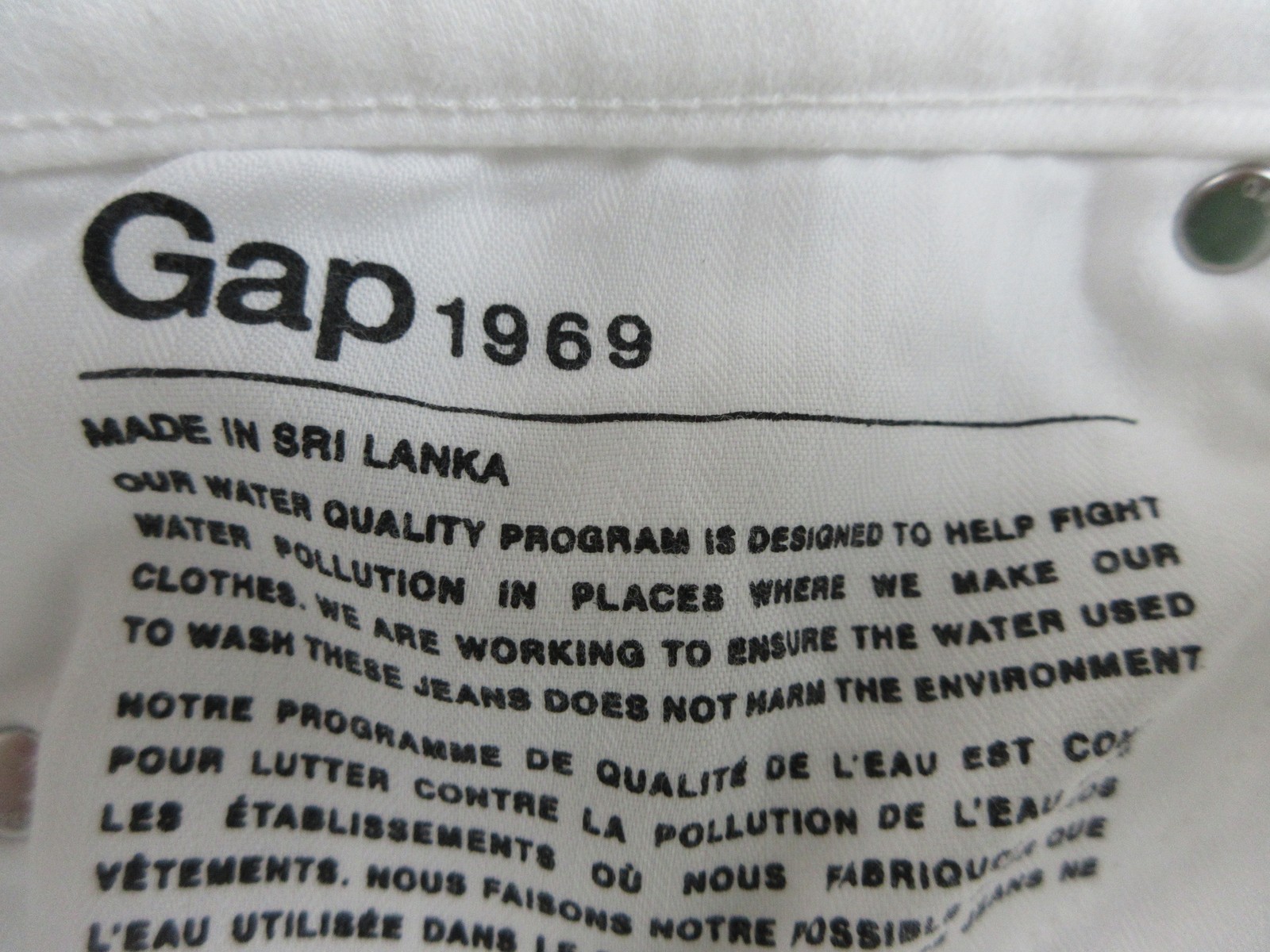 Gap Jeans Womens 29 Resolution True Skinny High Rise Distressed Denim Pants