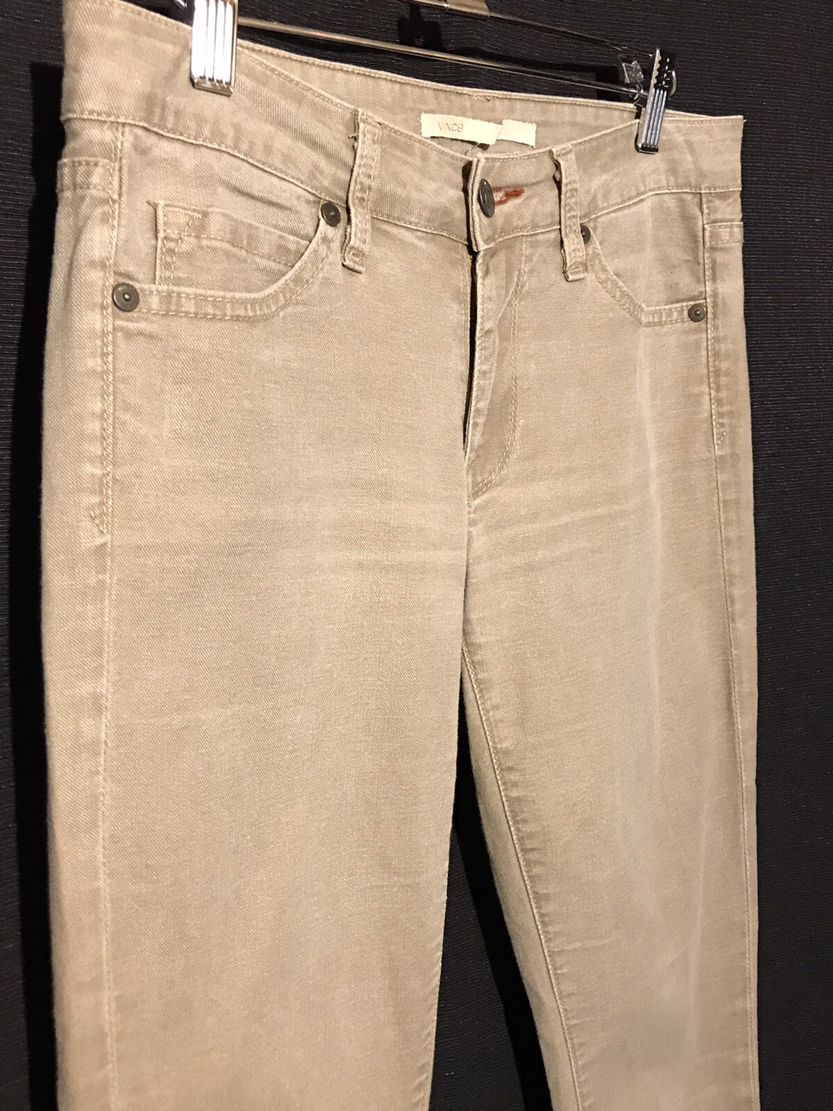 Size 27 Vince Crop Stretch 98% Cotton 2% Spandex Skinny Jeans DV081-2291
