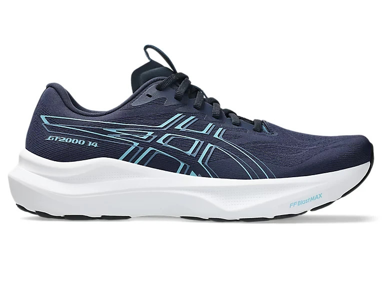 ASICS Men’s GT-2000 14 Midnight Stillwater Running Shoes Men 11.5