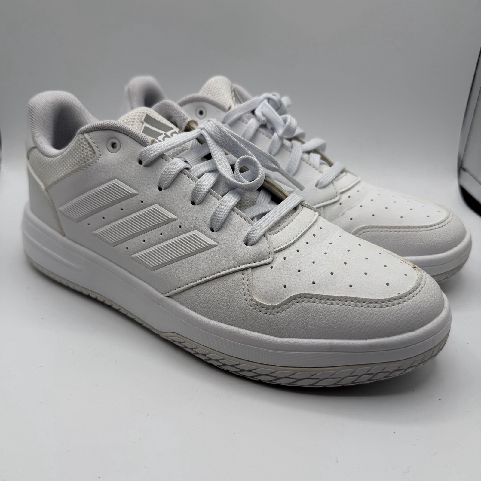 Adidas Gametalker EH2007 Cloudfoam Comfort White Sneakers Men’s Size 10
