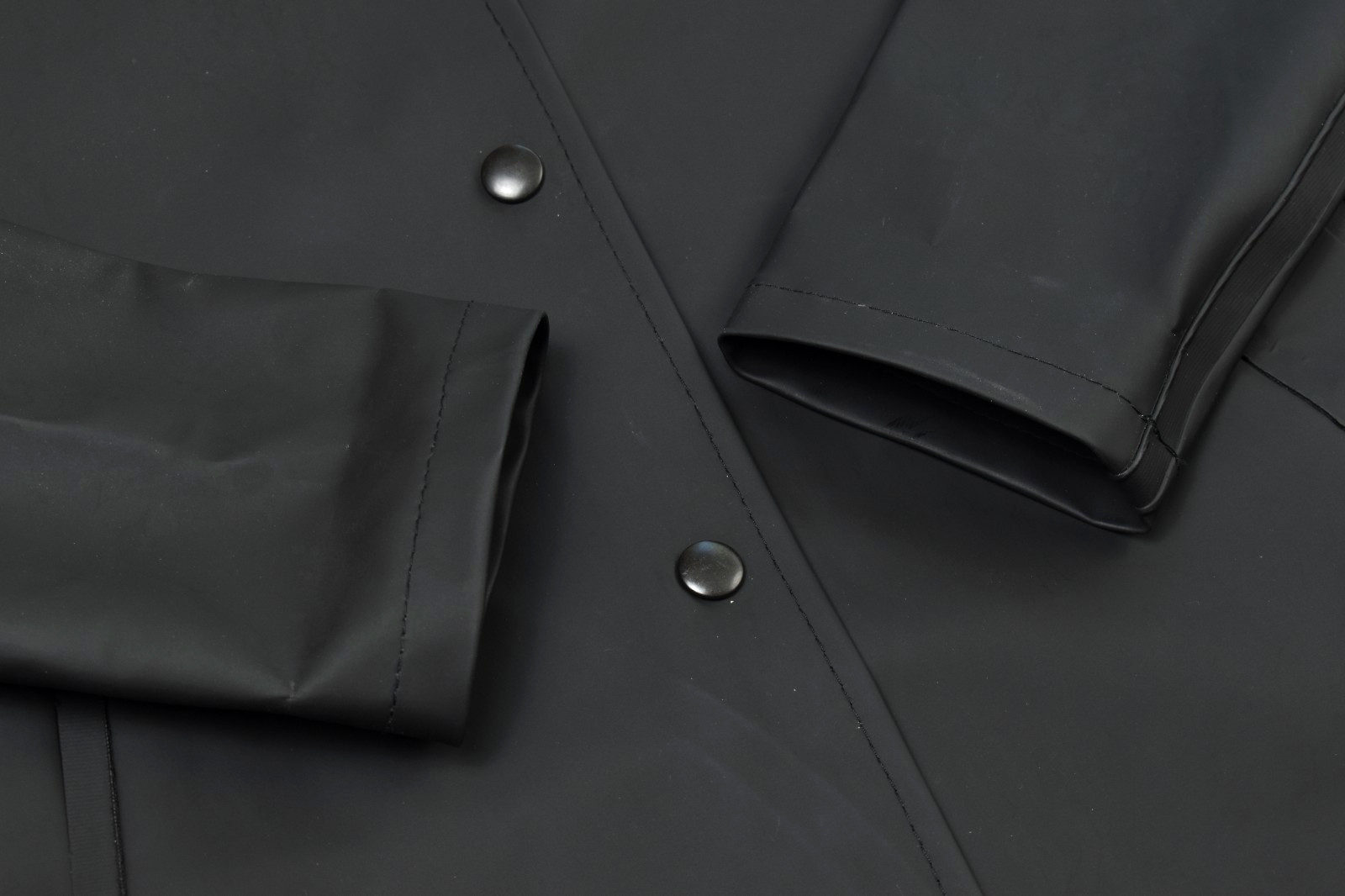 Stutterheim Mosebacke Raincoat XS PVC Rubberized Waterproof Jacket