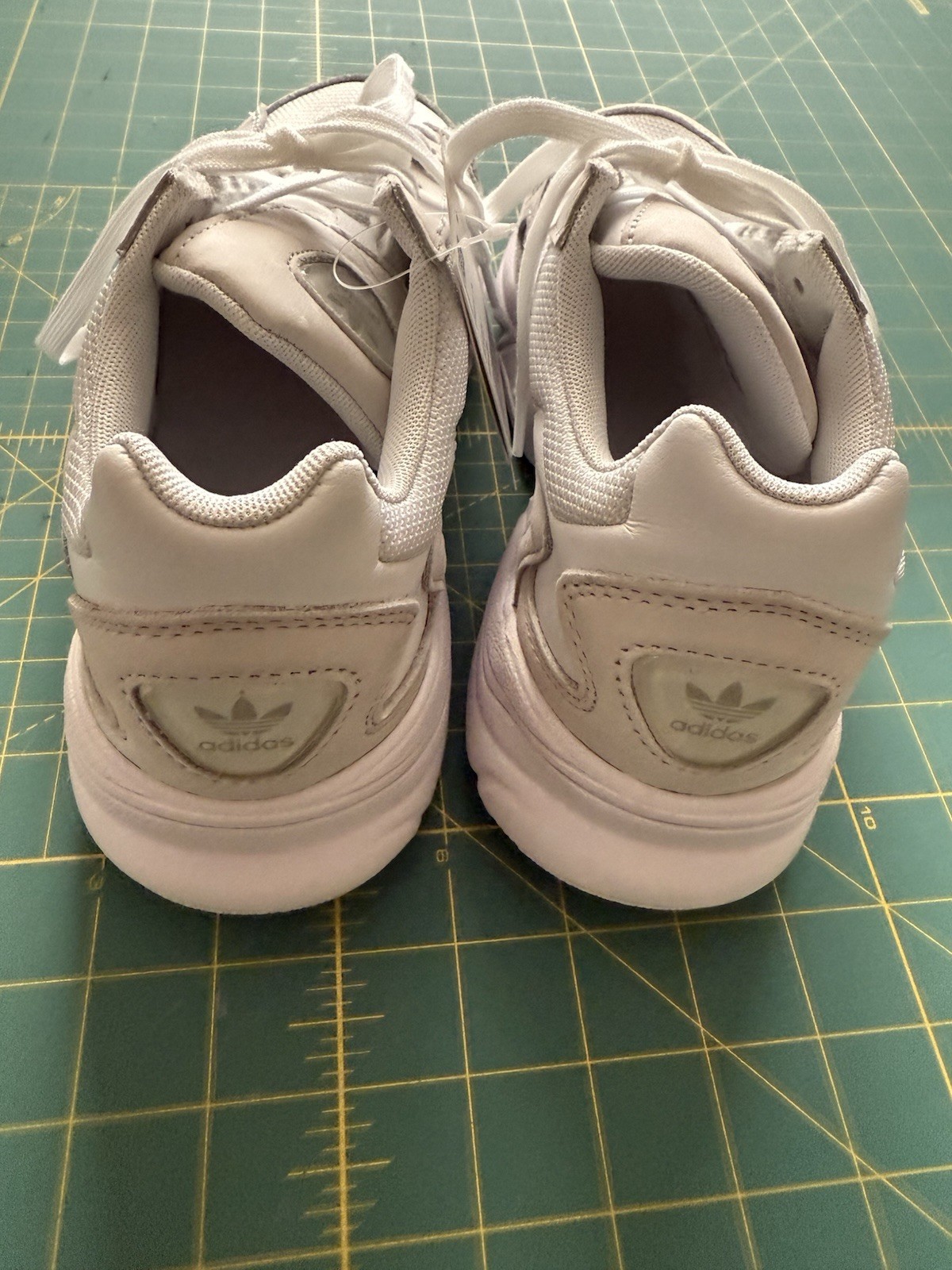 Adidas Women’s Falcon US 7 EU 38-2/3 White And Wheat Color