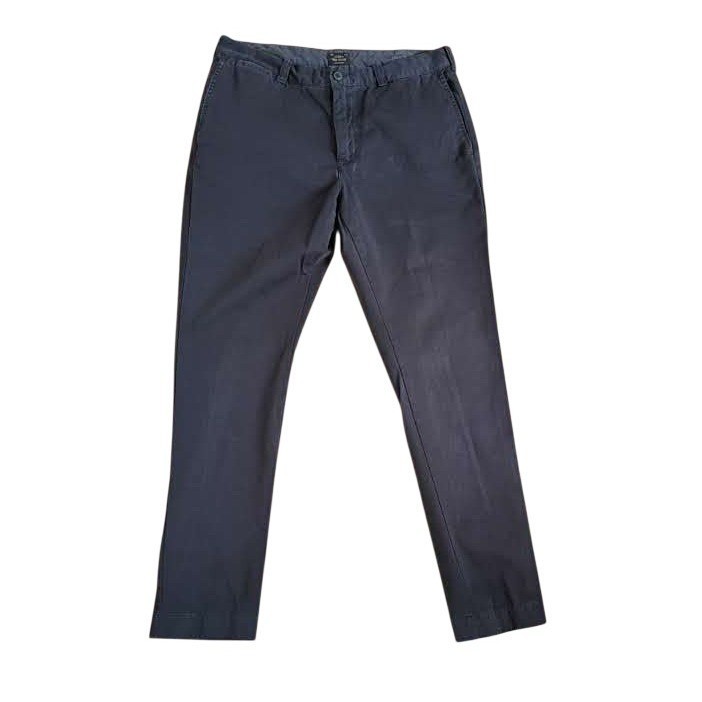 J Crew Classic Urban Slim Chino Pants Sun Faded Gray Waist 32 x 30 Length Cotton