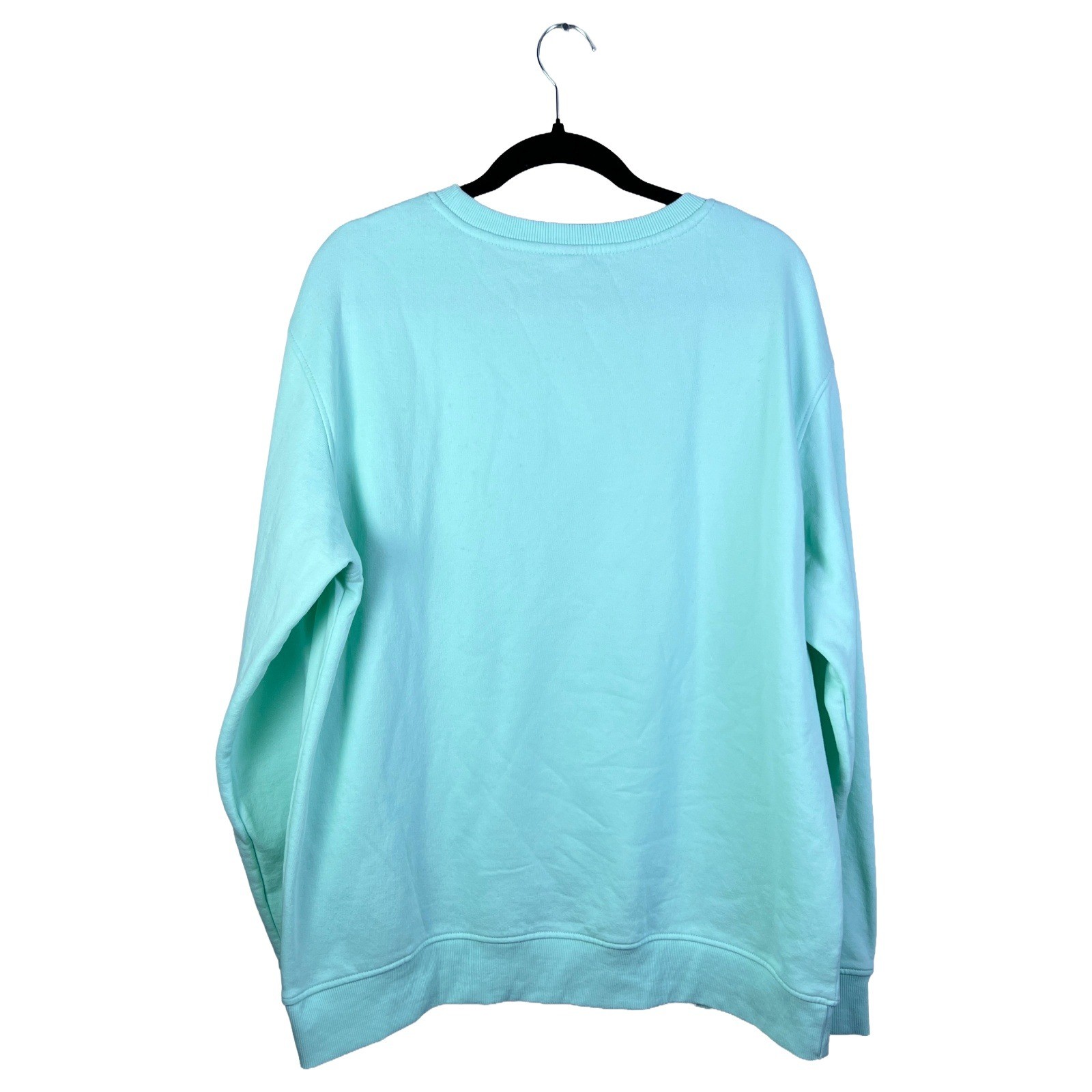 US Apparel Key West Sweatshirt Women’s 2XL Mint Green Sea Turtles Coquette