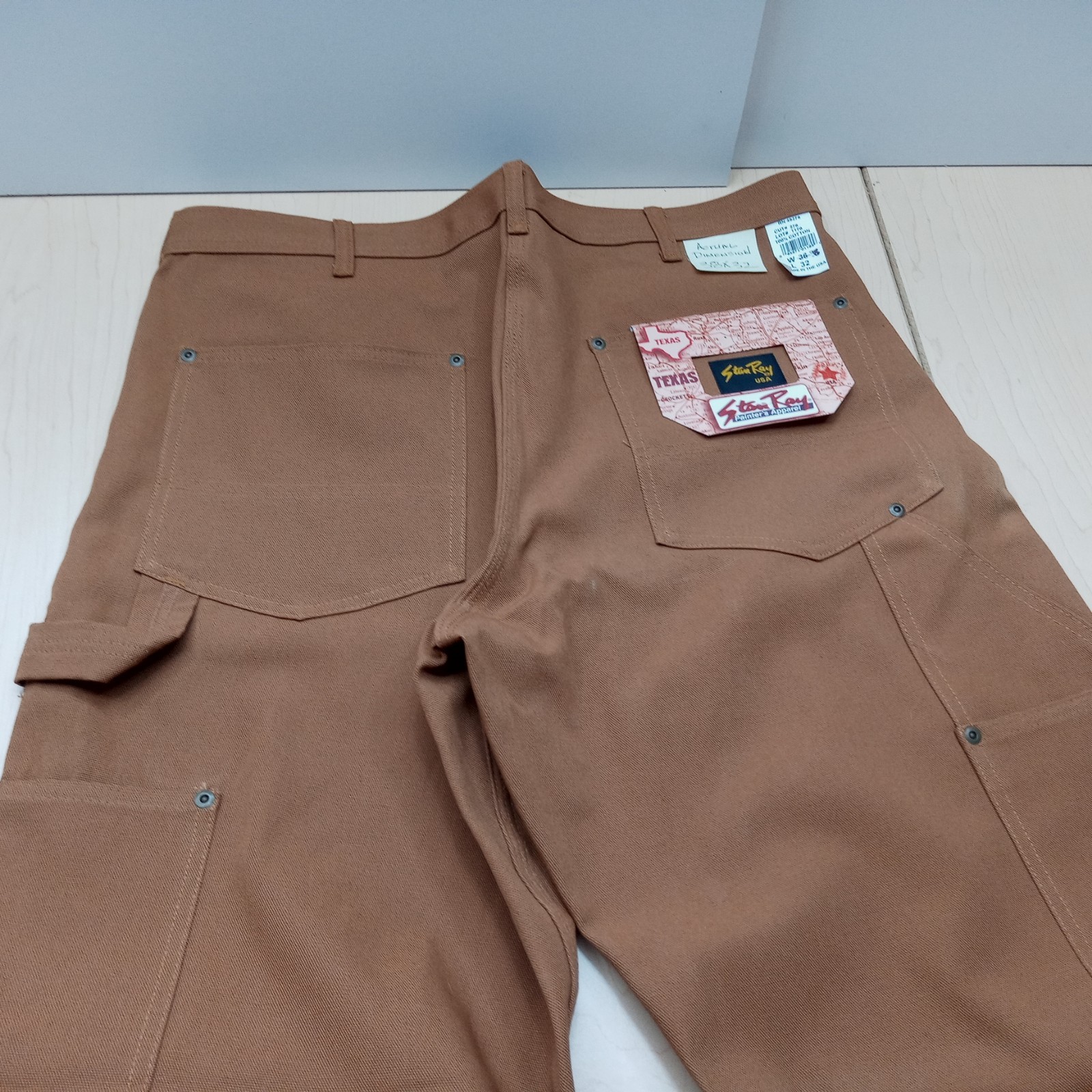 New Stan Ray Double Knee Carpenter Pants USA. Made In USA . 38×32