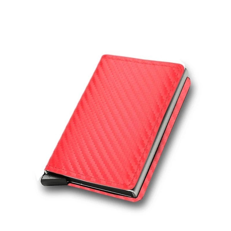 Anti Thief Rfid Credit Card Holder Smart Minimalist Wallet Men Women Slim Bank C