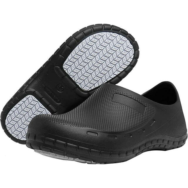 Men Non Slip Work Shoes Waterproof Chef Shoes For Restaurant Oil Resistant Clogs