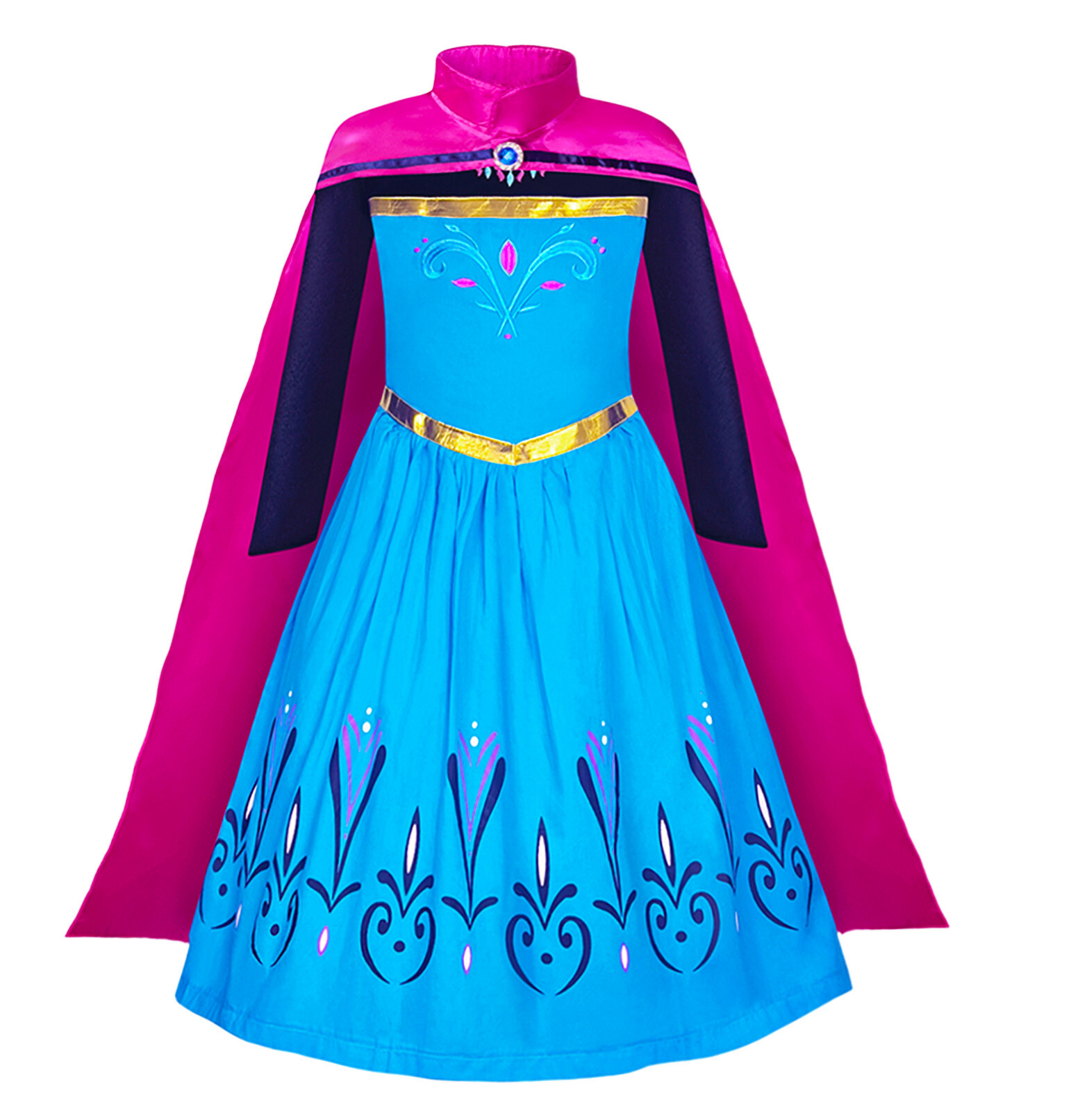 Elsa Coronation Dress Girls Birthday Party ELSA Costume Set – Quick Ship USA