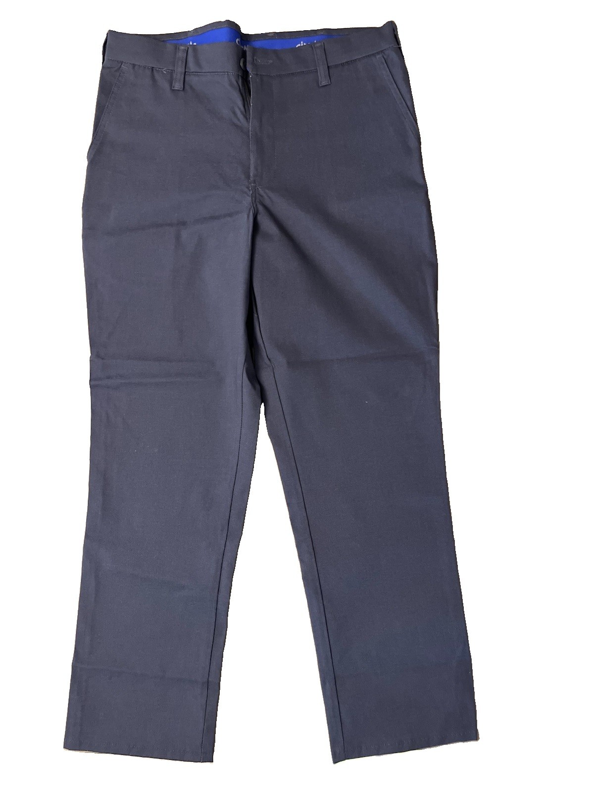 Cintas Pair Of Comfort Flex Pro Work Pants Blue 33×30