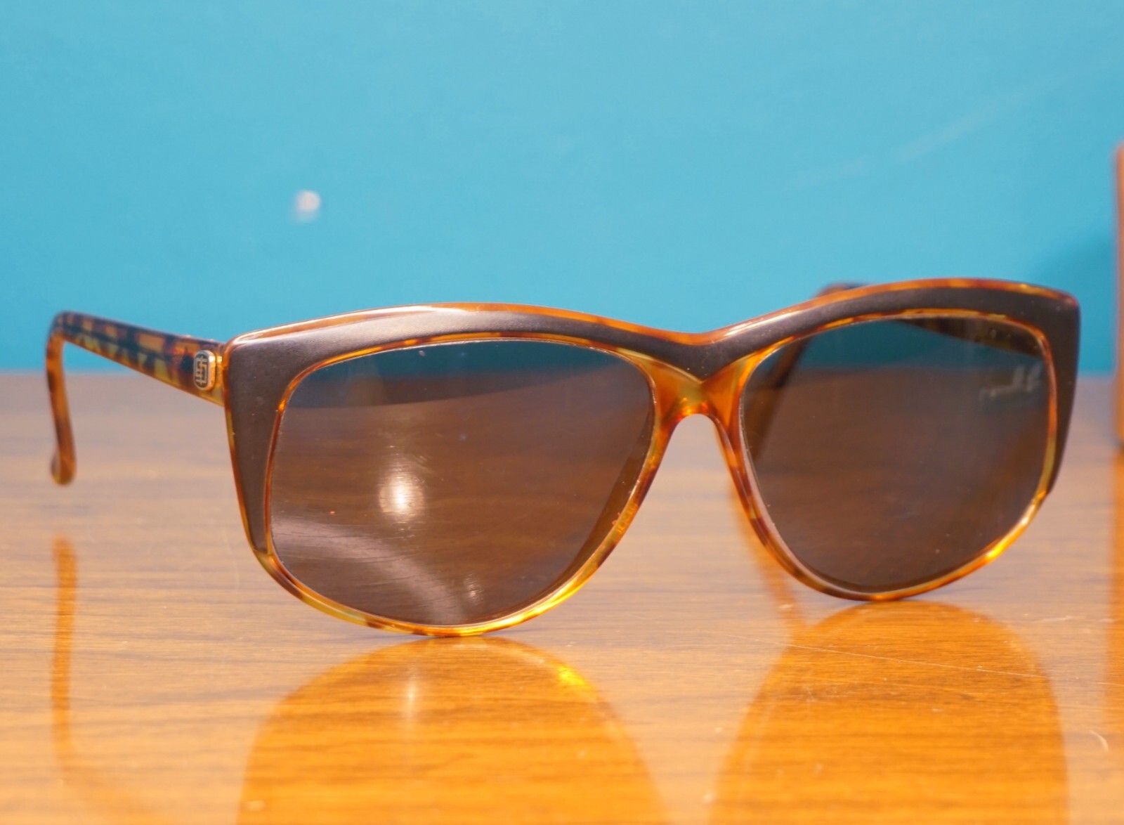 Emilio Pucci Sunglasses 873-8-EP03 Amber Tortoiseshell Frames Eyewear Shades