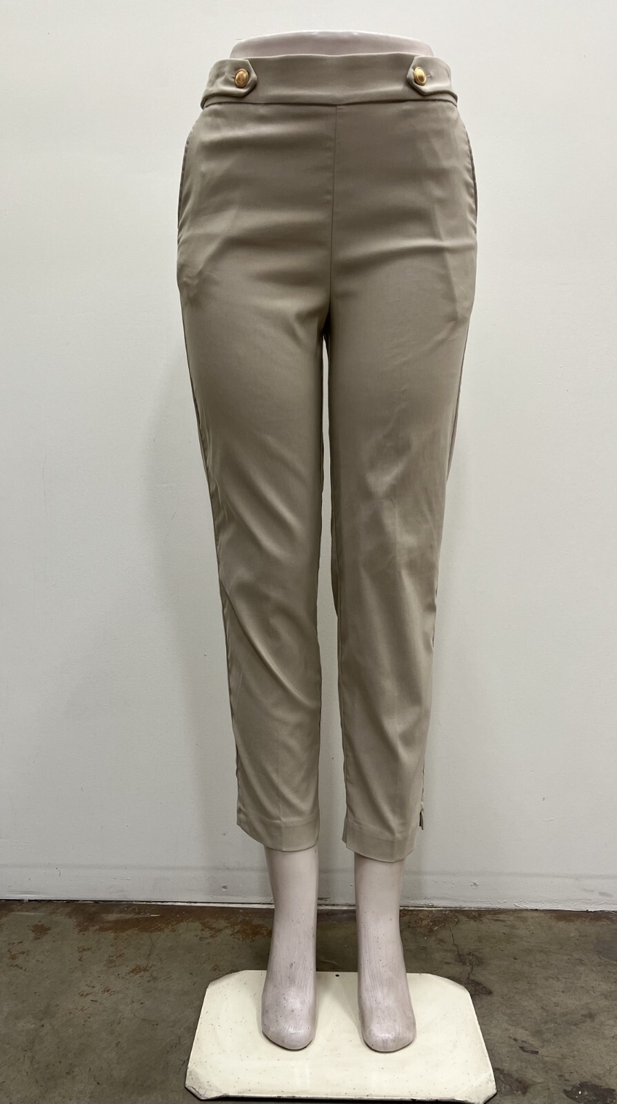 Counterparts Womens pull on stretch ankle length front pockets Pants