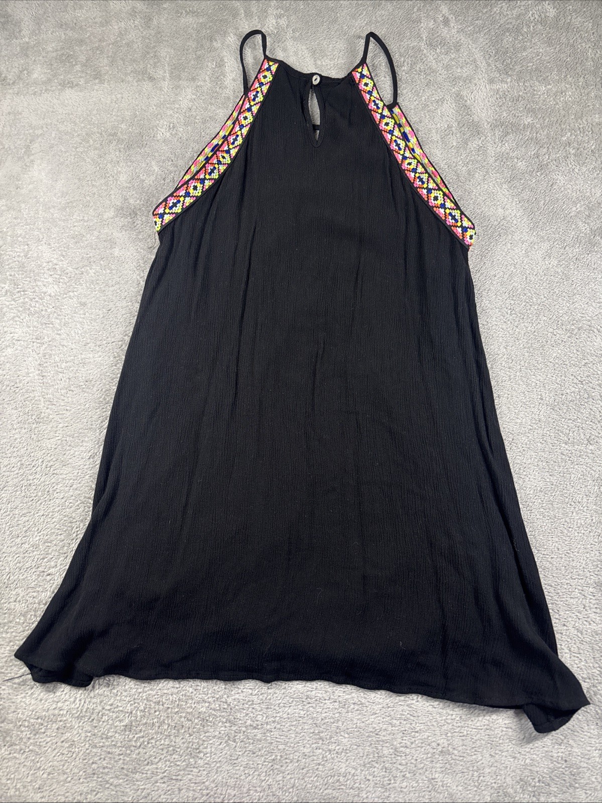 Altar’d State Dress Small Sleeveless Colorful Embroidered Cut Out Women’s Sz M