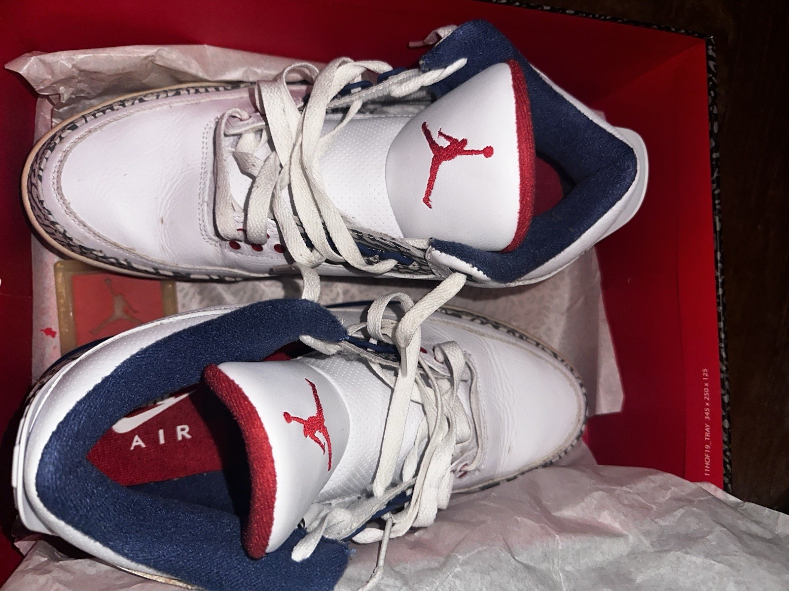Jordan Air Jordan 3 Retro OG True Blue White/True Blue 2016 854262-106