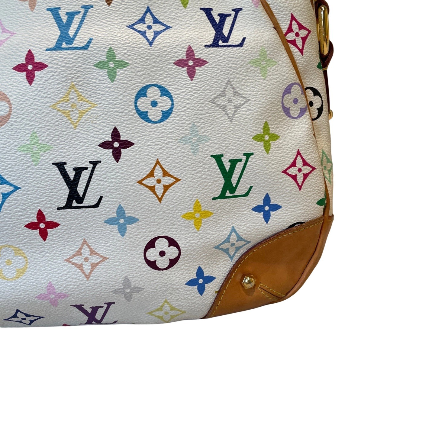 Louis Vuitton Greta Satchel Multicolor Monogram Canvas