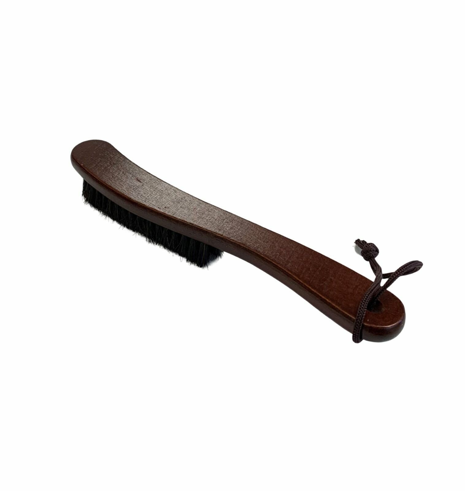 Fedora Hat Brush Felt Brush Solid Wood 100% Horsehair Curved Cleans Dust