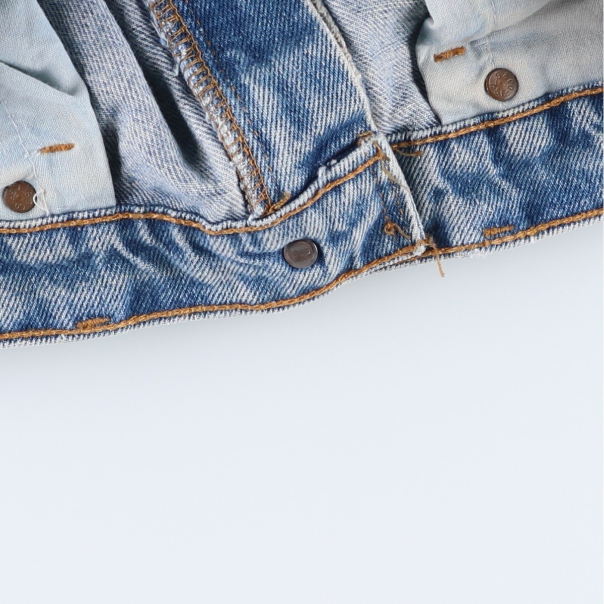 Used 1990’S Levi’s 00505-4891 Regular Fit Straight Leg Tapered Denim Pants M…