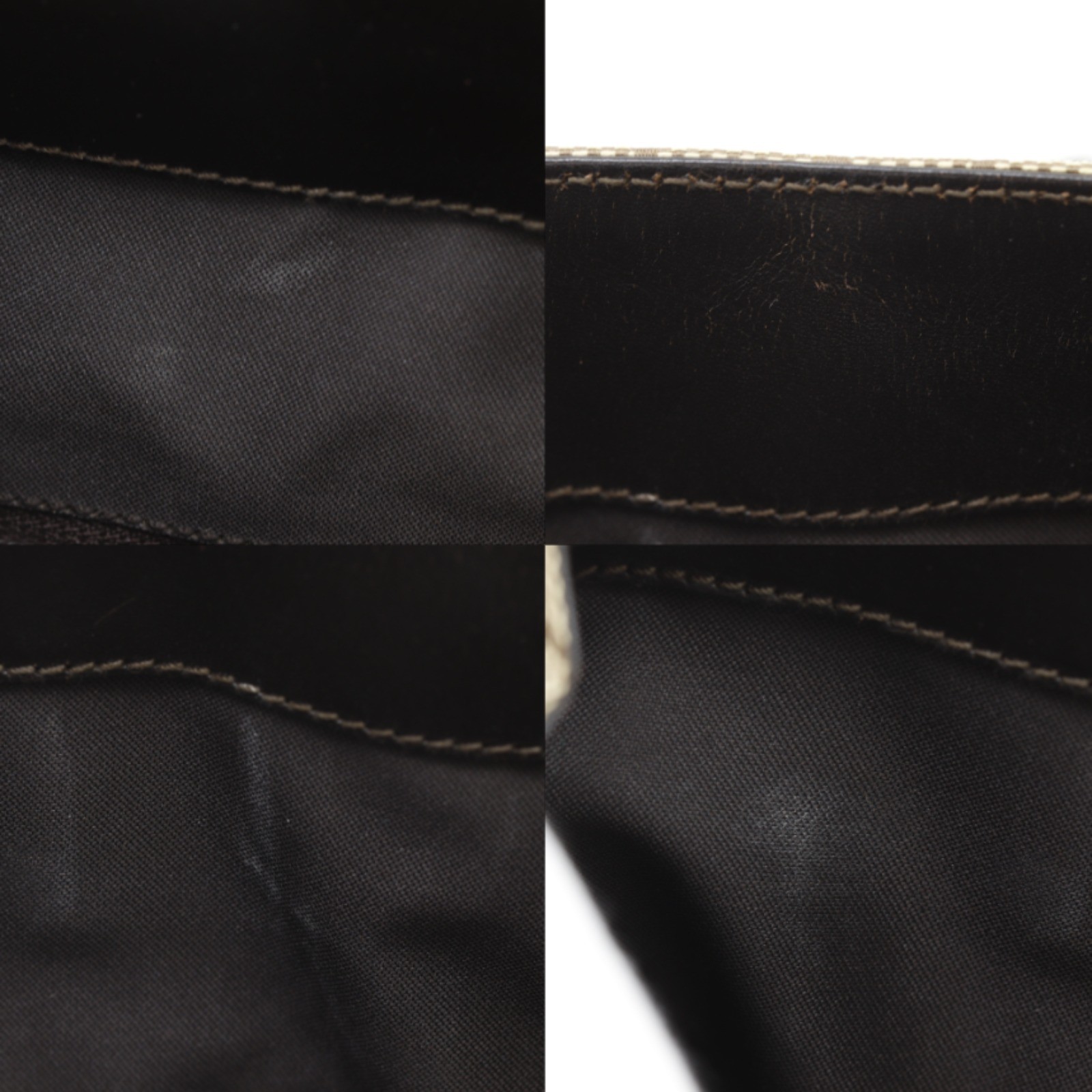 GUCCI Backpack Daypack 003.0242 Brown GG canvas Women