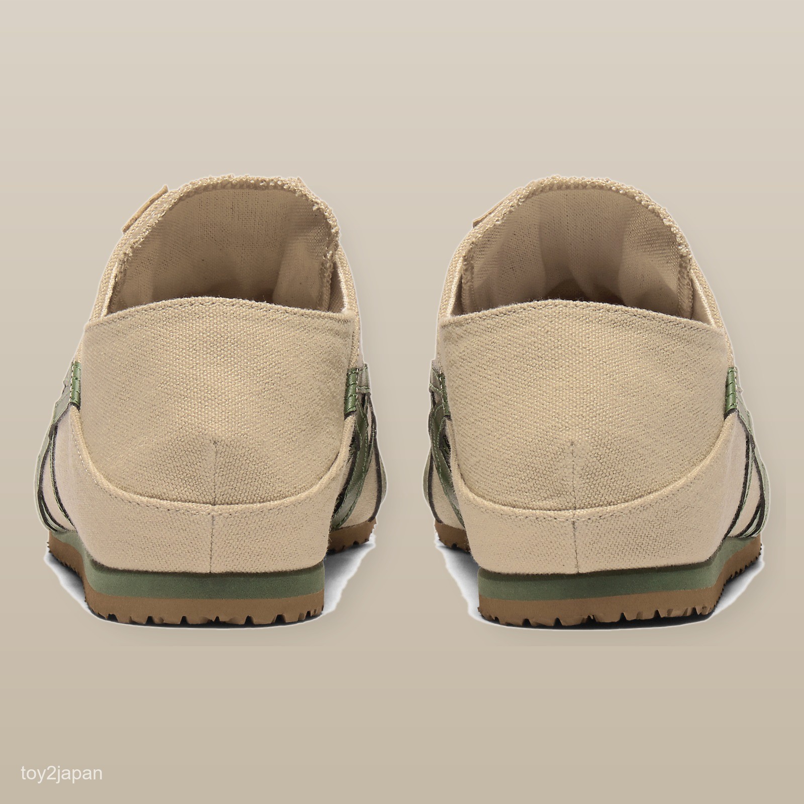 Onitsuka Tiger MEXICO 66 PARATY 1183A437-253 Beige Grass Green Men’s Size New
