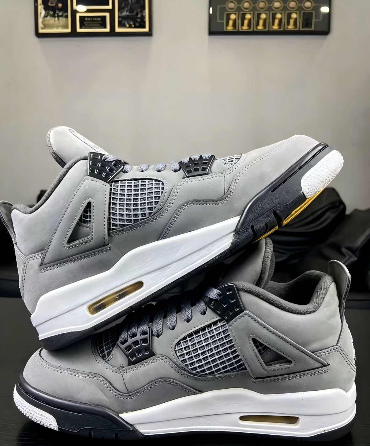 Jordan 4 “Cool Grey” Men’s Retro Basketball Shoes Mid Top Us Size 7-12