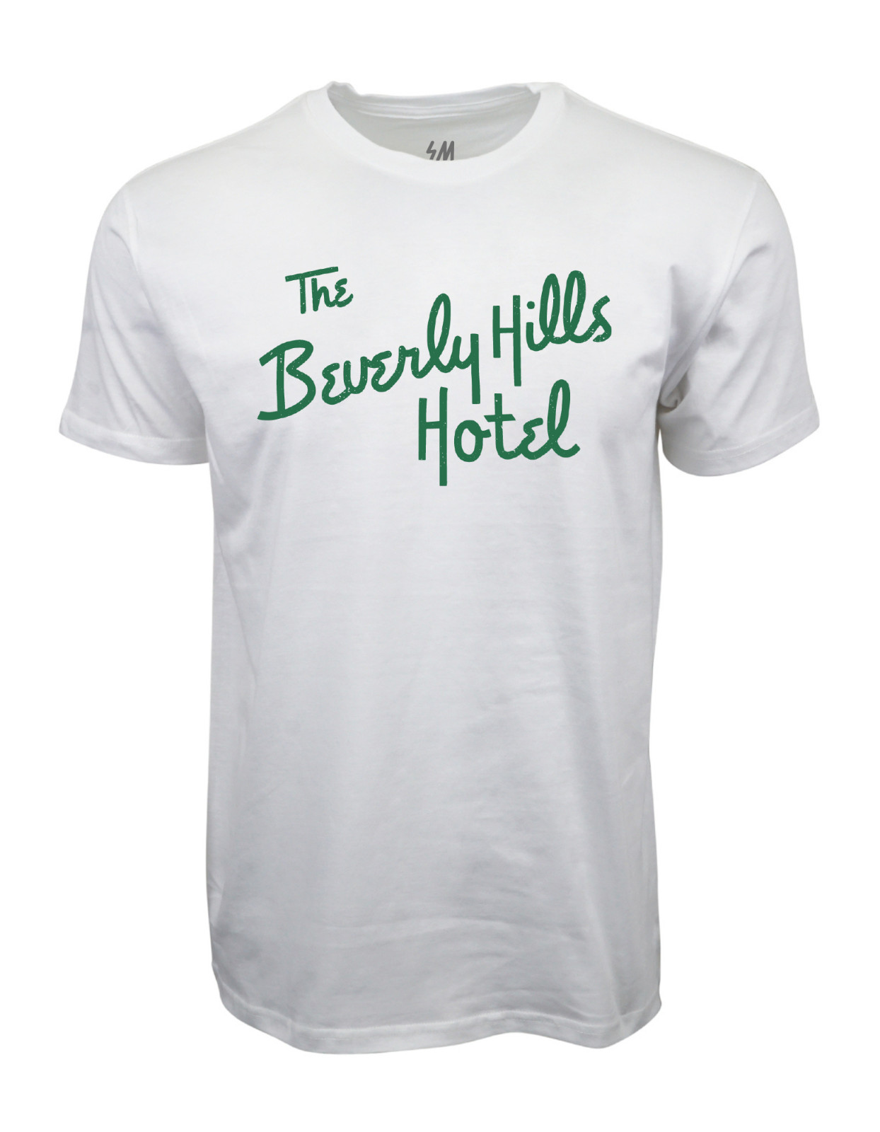 The beverly Hills Hotel Graphic T shirt White