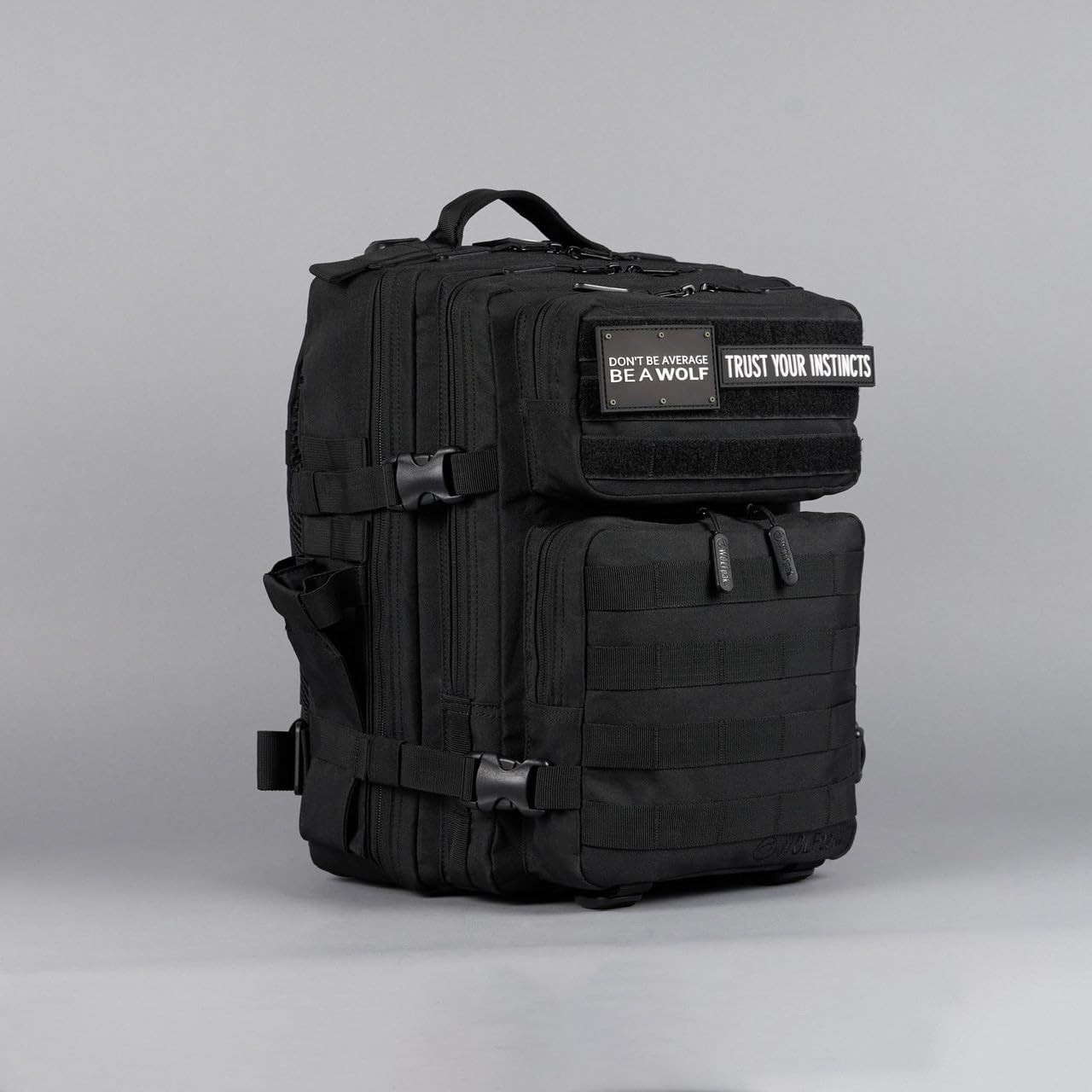 Tactical Gym Backpack, 25L, Waterproof Oxford, MOLLE Webbing, Laptop Pocket