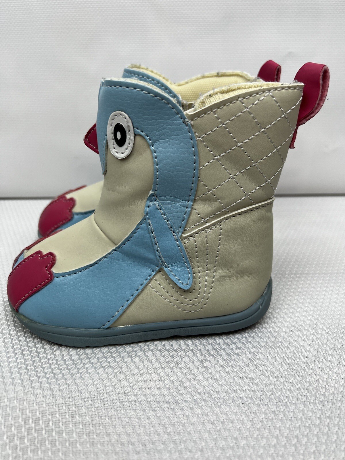 Zooligans WE01-14S14 Childrens Girls Boots Sz 6 Penguins All Man Made Material