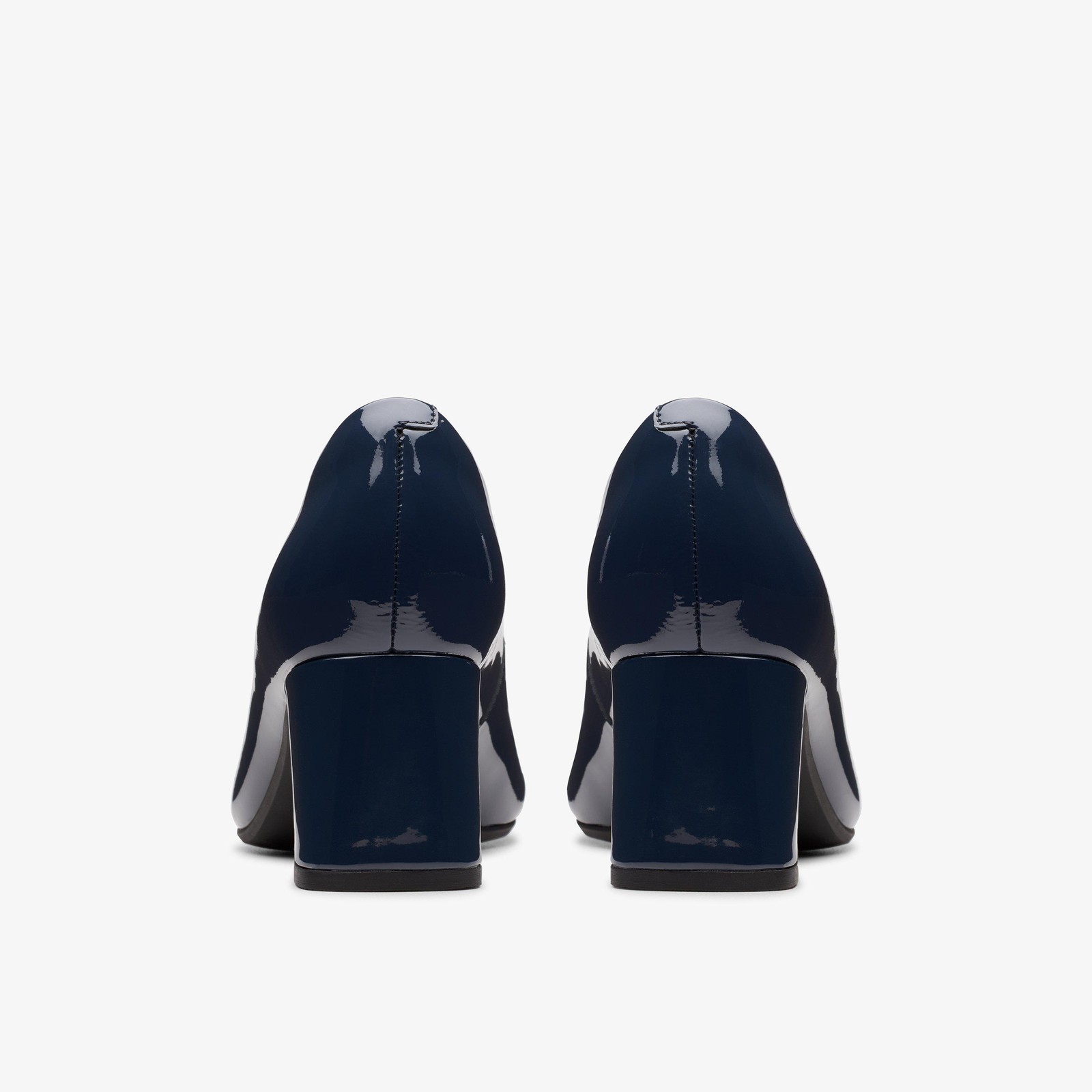 Fernie Trim Navy Patent