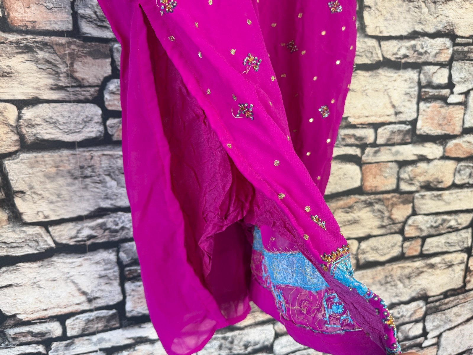 3x Asian Indian tunic kurti kurta style tops Large / 40 inch chest kameez dress