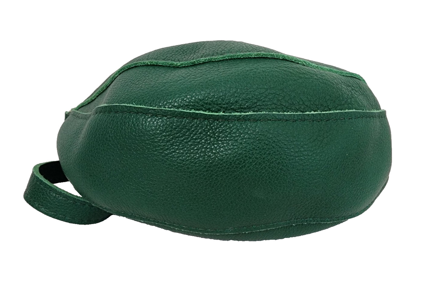 Portland Leather Goods 11.5″ Medium Koala Sling Bag in Green Pebbled Leather