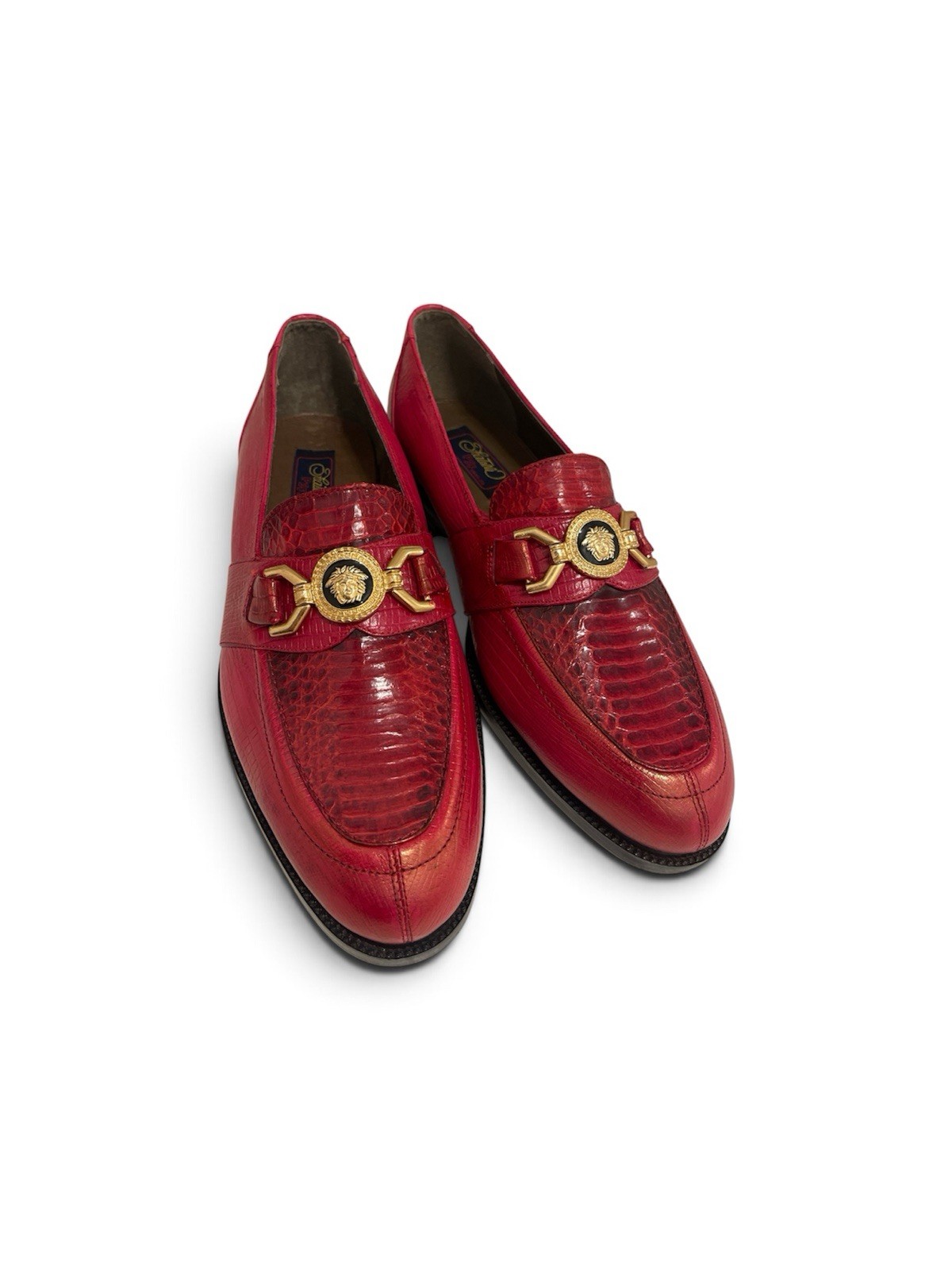 Exotic Fratelli Designer Genuine Snake Dress Shoes Men’s 10.5
