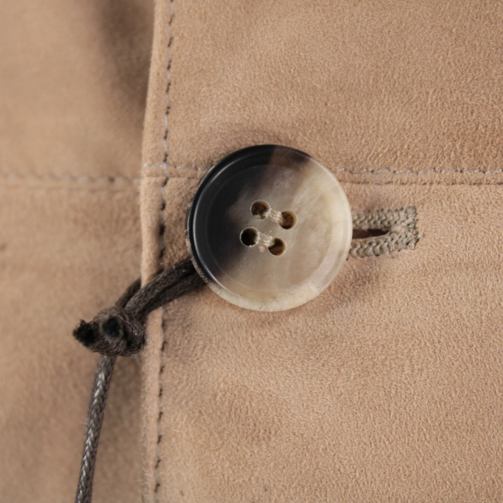 Rifugio NWD Vest / Bodywarmer Size 58 (3XL US) In Solid Tan Suede Handmade