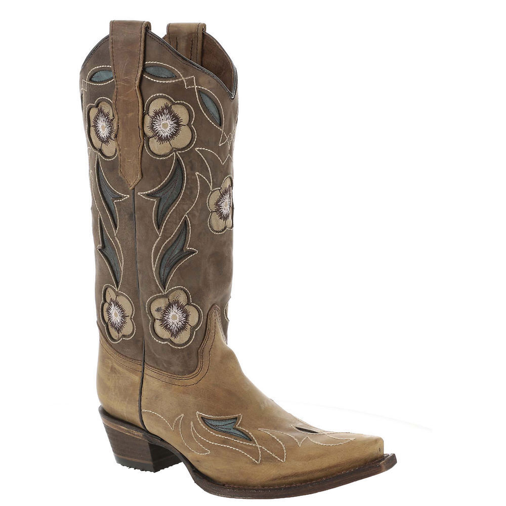 Corral Circle G L6155 Women’s Boot – Sand/Brown