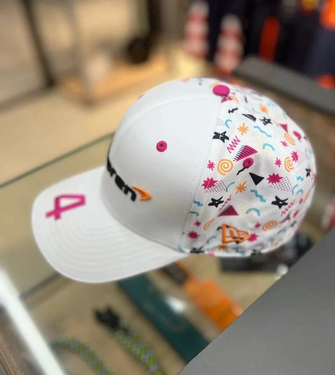 McLaren F1 Lando Norris Miami GP Special Edition White Team Cap NEW 2026