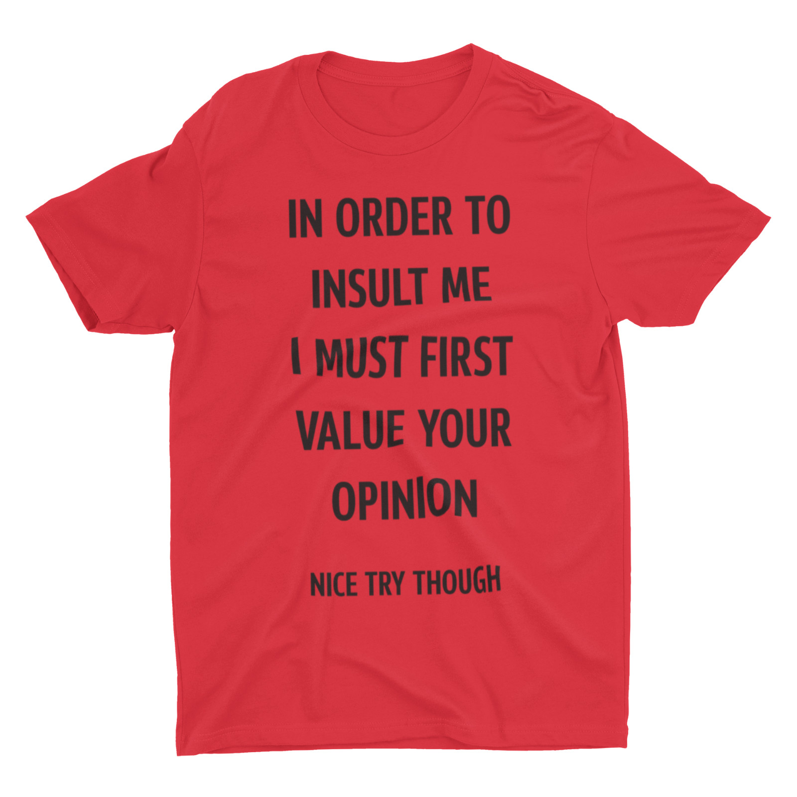 Humorous Graphic Rude Sarcastic Graphic Novelty Offensive Funny T Shirt Opinion