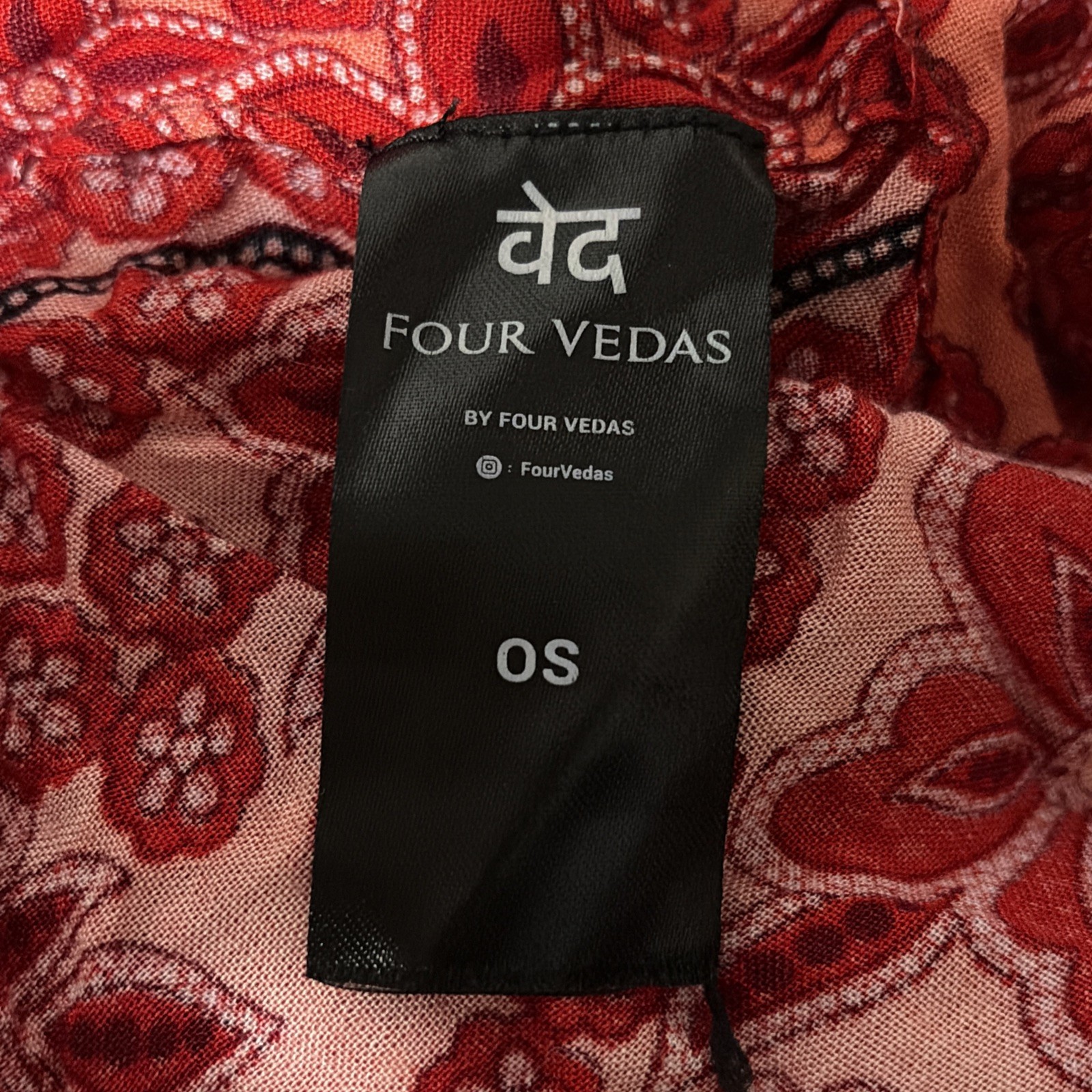 Four Vedas Boho Funky Romper Jumpsuit Festival Jumper