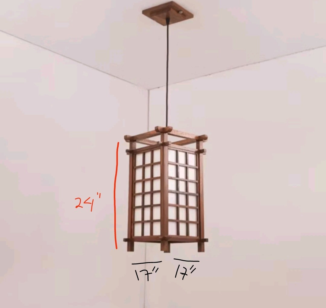 Custom Order Pendant Lamp For Andrea