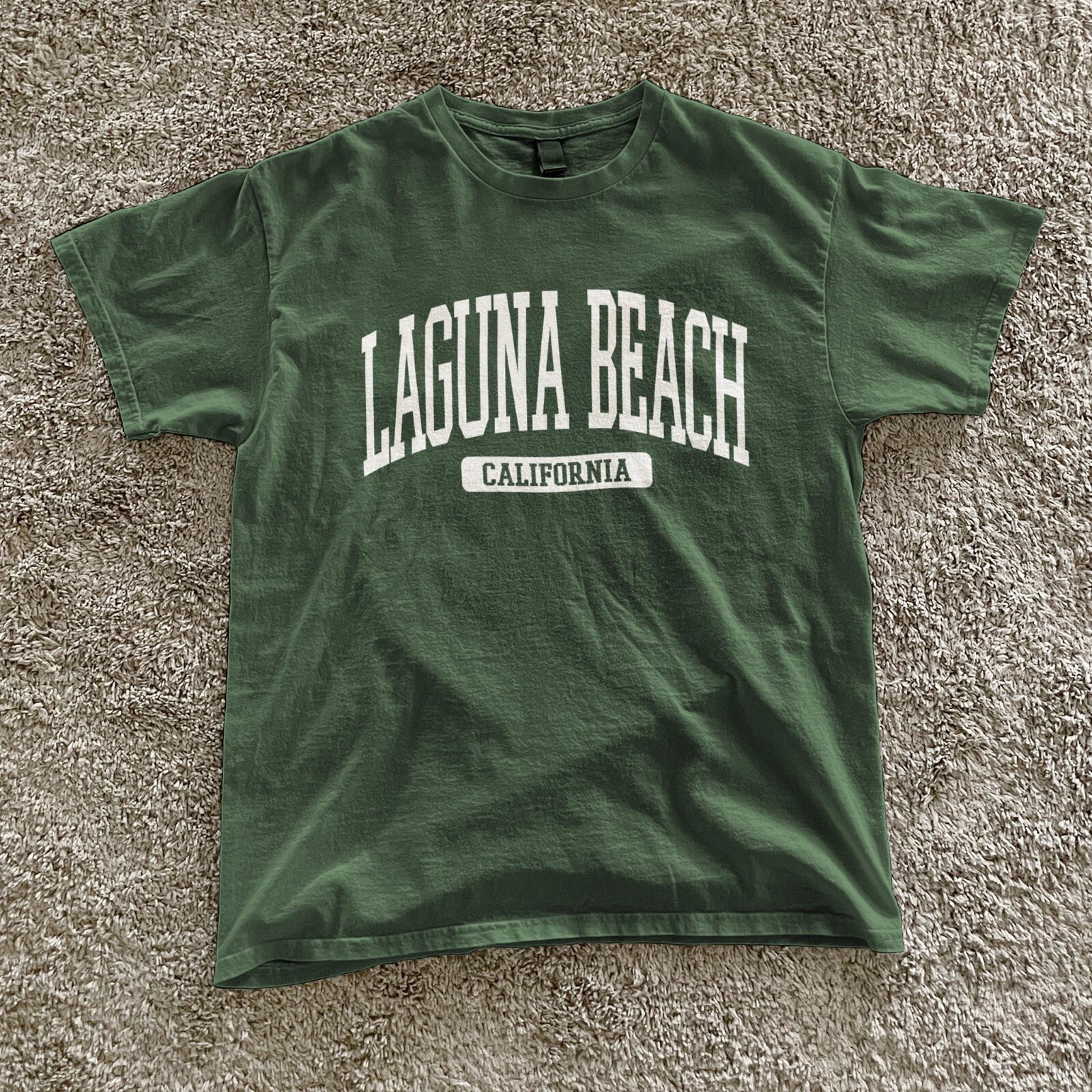 Laguna Beach California Souvenir Beach, Retro, Minimalist