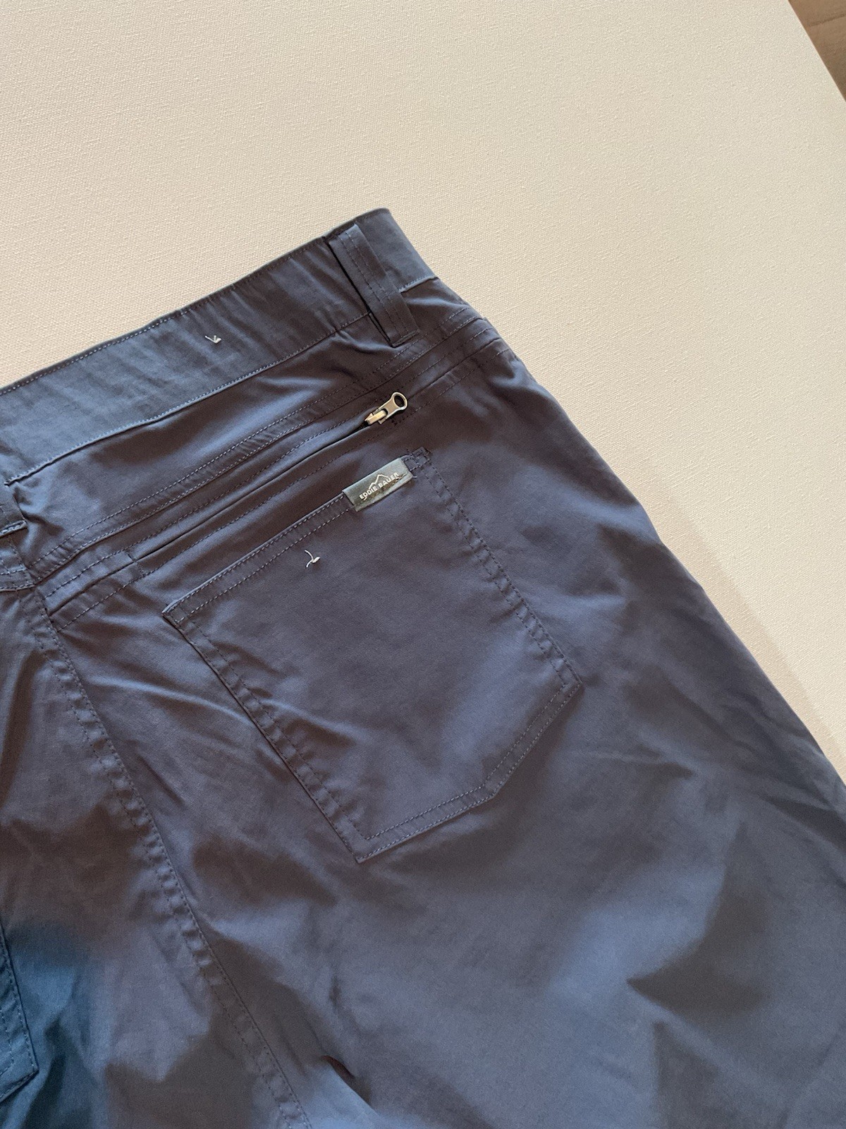 Eddie Bauer Performance Hiking Pants Navy Blue Stretch Travel Outdoor