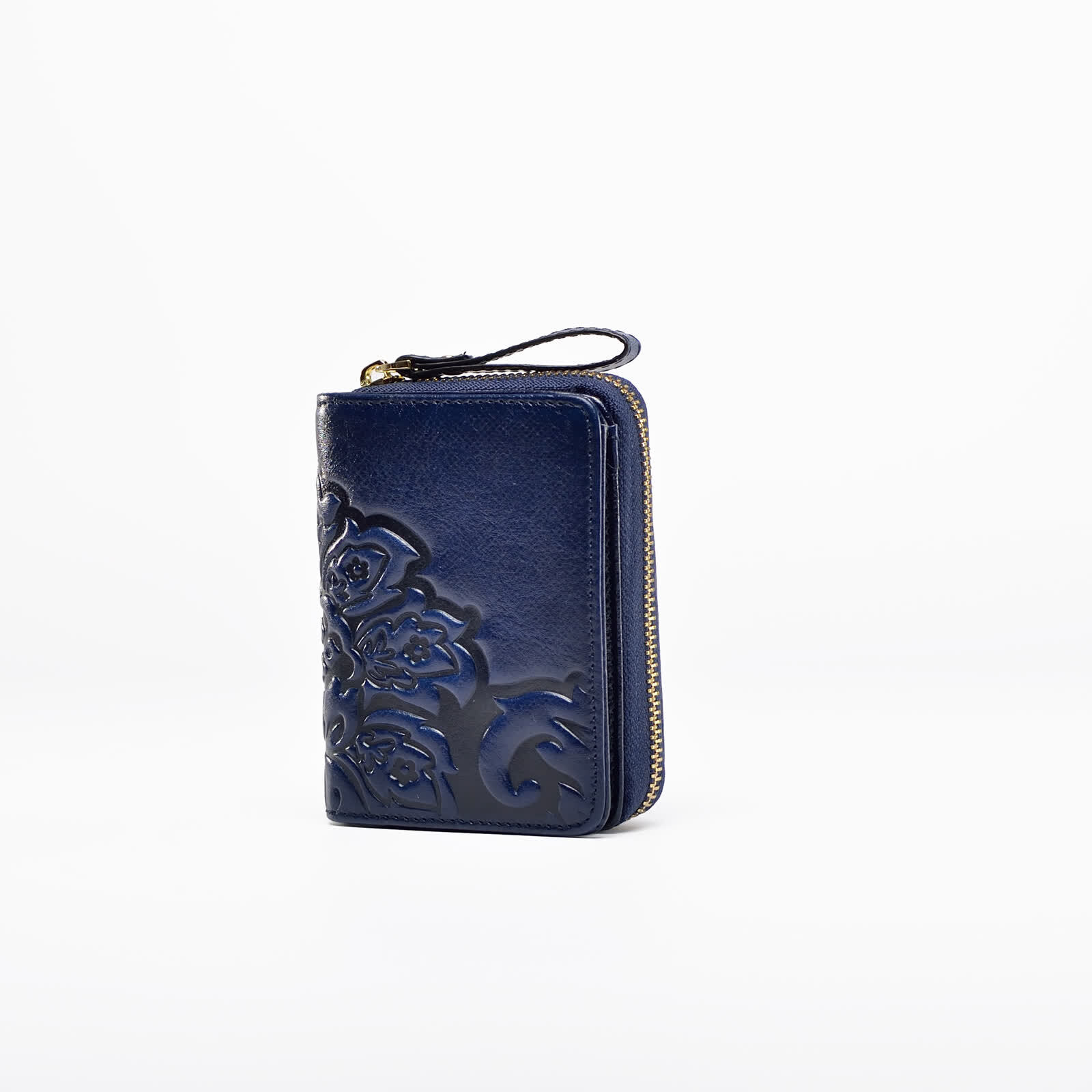 Erivis Womens Genuine Black Leather Wallet Wristlet Clutch with Card Holder