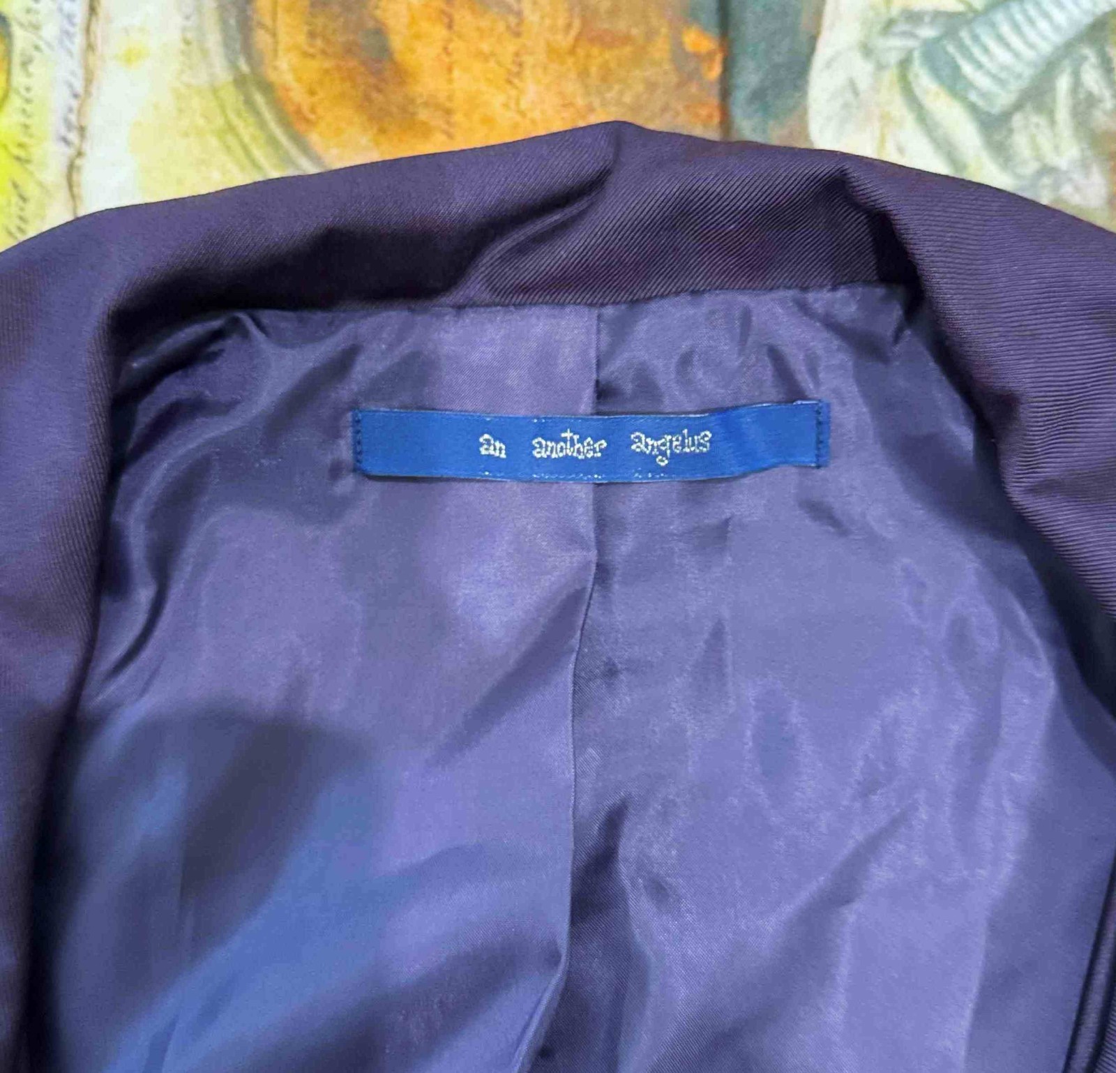 F i.n.t an another angelus Uniform Style Blazer Jacket Satin Piping J Fashion